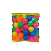 Set Pelotas Plasticas 100 Unidades 6cms